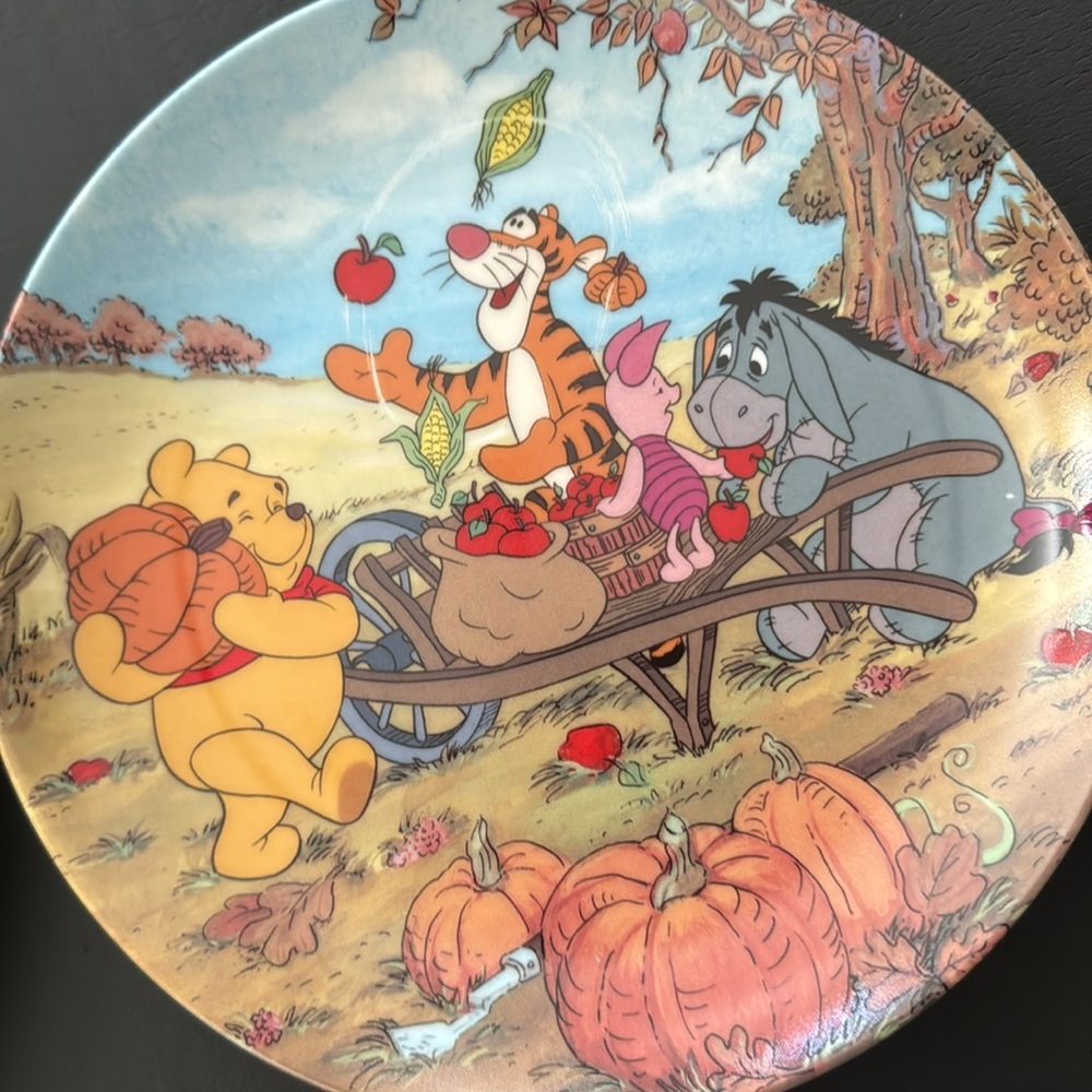 Winnie the Pooh Bradford Exchange Collectible Plates - Picture 10 of 10